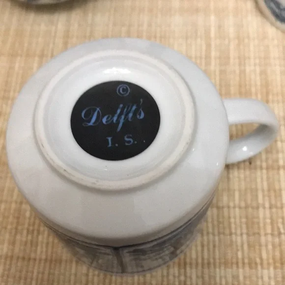 VTG Delft Blue Tea cup Hand-painted - Picture 4 of 4